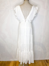 Load image into Gallery viewer, Ruffle V Maxi Dress
