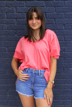 Load image into Gallery viewer, Inside Out Seam Tee // 2 Colors
