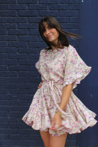 Floral Crinkle Sundress