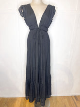 Load image into Gallery viewer, Ruffle V Maxi Dress

