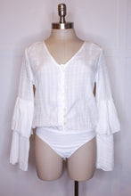 Load image into Gallery viewer, Ruffle Long Slv Bodysuit
